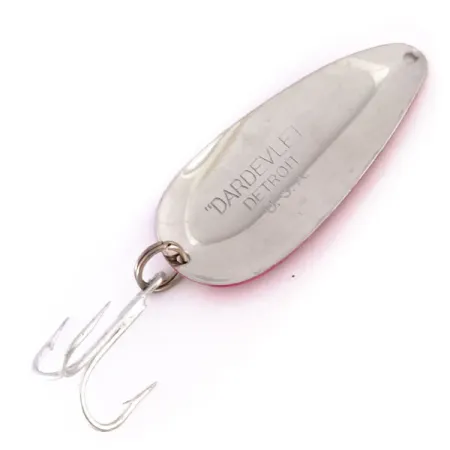 Eppinger Dardevle Dardevlet, czerwony/biały/nikiel, 21 g błystka wahadłowa #10009