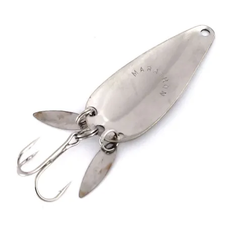 Marathon ze skrzydełkami, młotkowany nikiel, 12 g błystka wahadłowa #10044