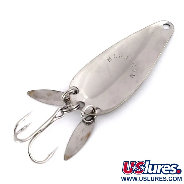  Marathon ze skrzydełkami, młotkowany nikiel, 12 g błystka wahadłowa #10044