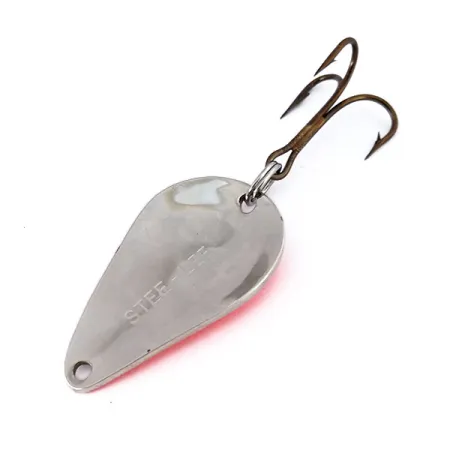 Acme Stee-Lee UV (świeci w ultrafiolecie), nikiel/pomarańczowy, 14 g błystka wahadłowa #10371