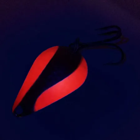 Acme Stee-Lee UV (świeci w ultrafiolecie), nikiel/pomarańczowy, 14 g błystka wahadłowa #10371