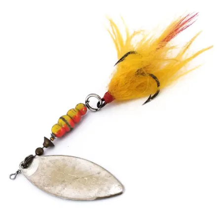 Mepps Aglia Long 4 Dressed (z ogonem), srebro, 17 g błystka obrotowa #10073