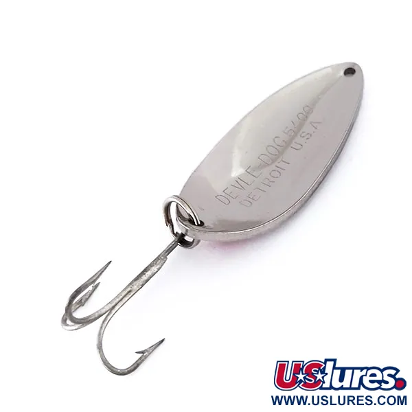 Eppinger Dardevle Devle-Dog, nikiel/czerwony, 18 g błystka wahadłowa #10104