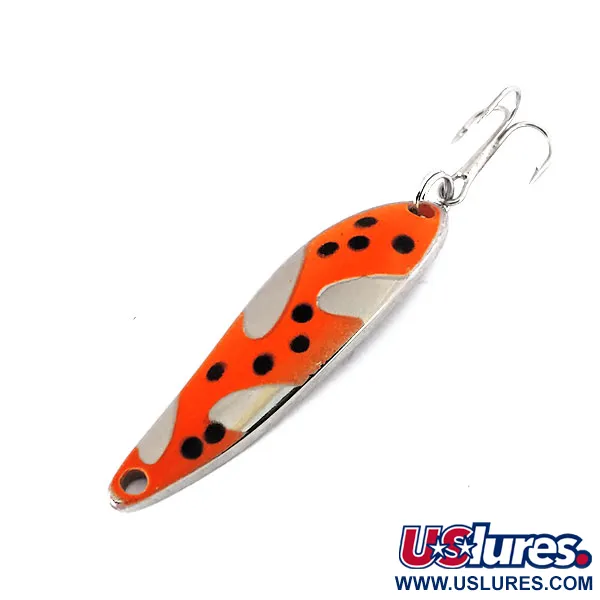 Acme Fiord Spoon, pomarańczowy/nikiel, 7 g błystka wahadłowa #10156