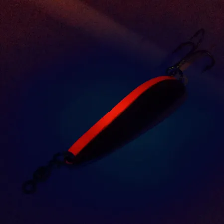 Luhr Jensen Krocodile DIE #4 UV (świeci w ultrafiolecie), złoty/pomarańczowy, 21 g błystka wahadłowa #10159