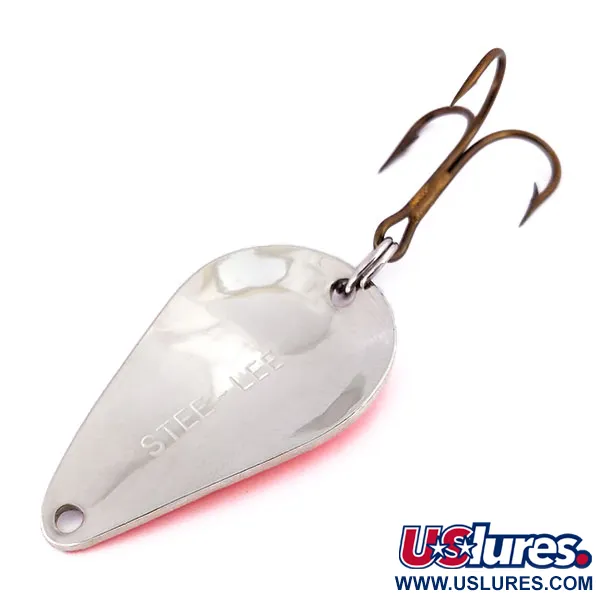  Acme Stee-Lee​ UV (świeci w ultrafiolecie), nikiel/pomarańczowy, 14 g błystka wahadłowa #10227