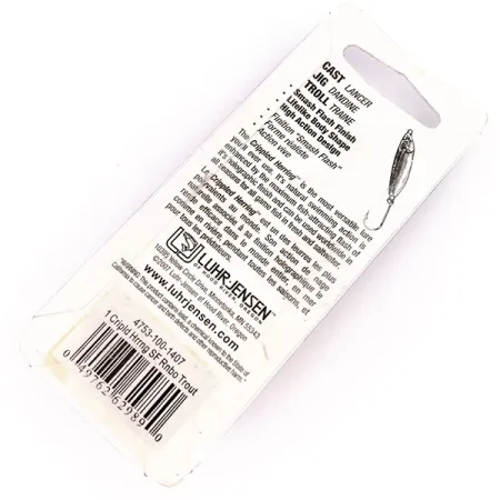 Luhr Jensen Crippled Herring, pilker, tęcza, 28 g błystka wahadłowa #10377