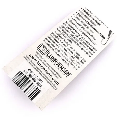 Luhr Jensen Crippled Herring, pilker, różowa perła, 42 g błystka wahadłowa #10376