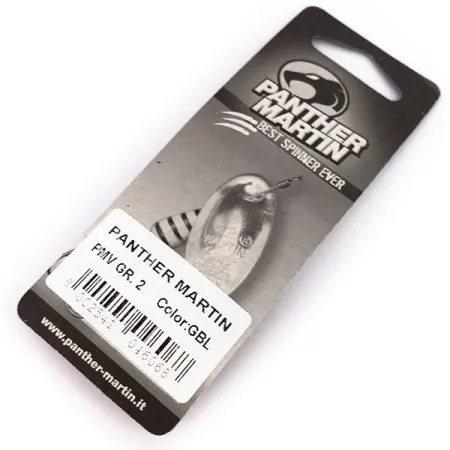 Panther Martin 2​, złoty czarny, 2,5 g błystka obrotowa #10243