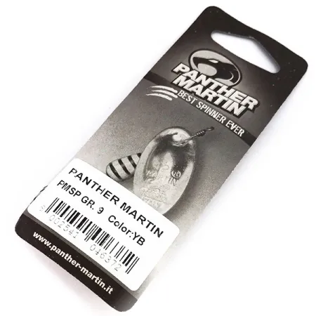 Panther Martin 9, żółty/czarny, 11 g błystka obrotowa #10246
