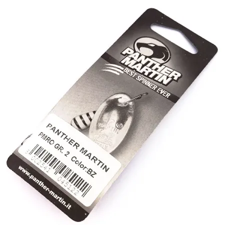 Panther Martin 2, czarne złoto, 2,5 g błystka obrotowa #10248