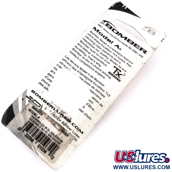 Bomber model 7A baby striper, 9 g wobler #10284