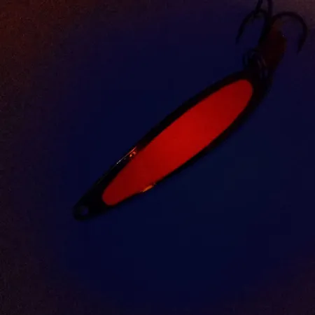 Bay de Noc Swedish Pimple 6, nikiel/pomarańczowy, 14 g błystka wahadłowa #10291