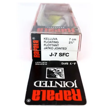 Rapala Jointed J-7, SFC, 4 g wobler #10317