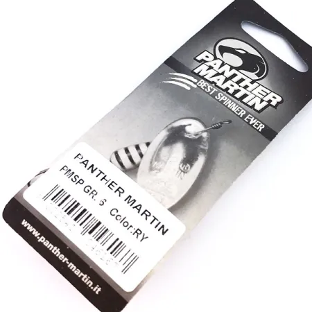 Panther Martin 6, czerwony/żółty, 6 g błystka obrotowa #10323