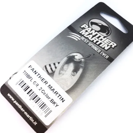 Panther Martin 2, czarno żółty, 2,5 g błystka obrotowa #10324