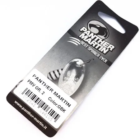 Panther Martin 2, złoty/czarny, 2,5 g błystka obrotowa #10328