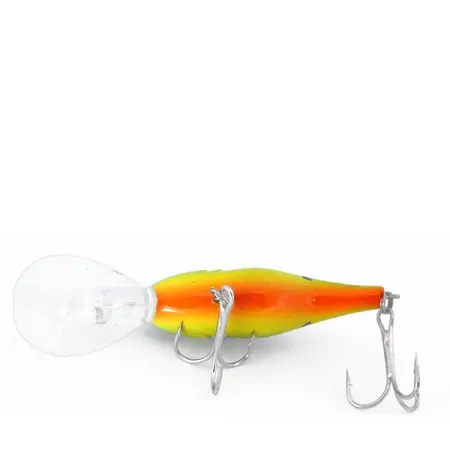 Bass Pro Shops XPS Lazer Eye Deep Diver., Fire Tiger (Ognisty Tygrys), 12 g wobler #10341