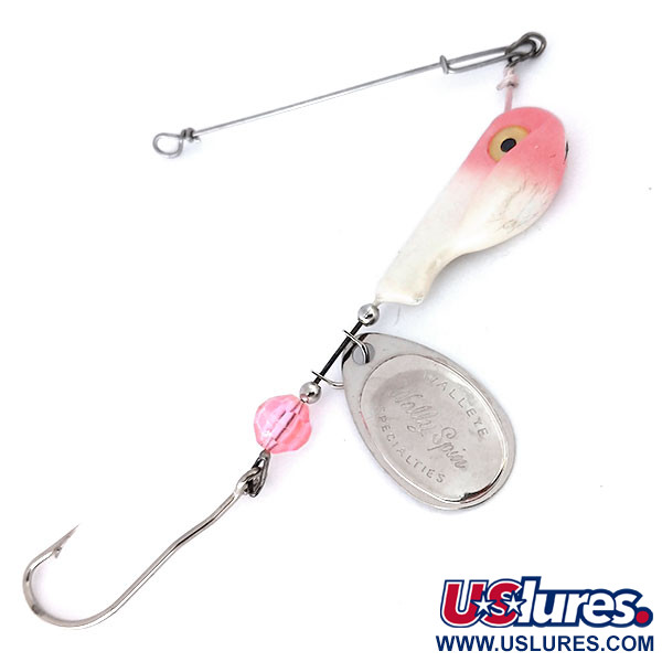 Walleye Specialties Walley Wally spin, biały/nikiel/różowy, 21 g  #10347