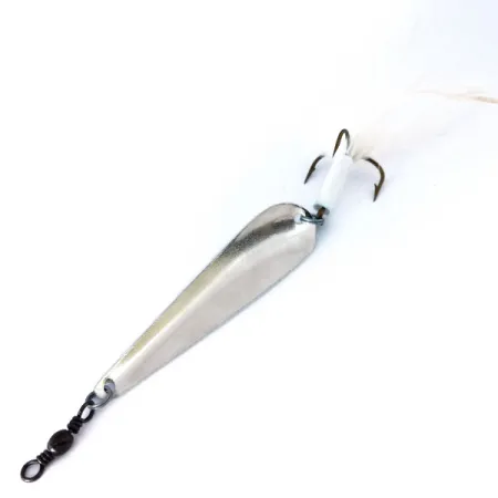 Panther Martin Alborella Como Tirlindanana con Penna, nikiel/niebieski, 7 g błystka wahadłowa #12235