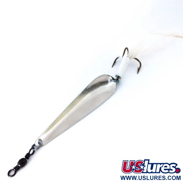  Panther Martin Alborella Como Tirlindanana con Penna, nikiel/niebieski, 7 g błystka wahadłowa #12235