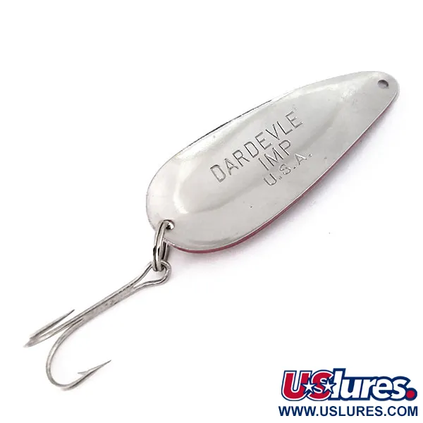 Eppinger Dardevle Imp, czerwony/biały/nikiel, 11 g błystka wahadłowa #10362