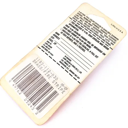 Luhr Jensen Mister J​, brąz/czerwony, 2,5 g błystka wahadłowa #10387