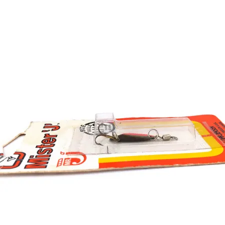 Luhr Jensen Mister J​, brąz/czerwony, 2,5 g błystka wahadłowa #10387