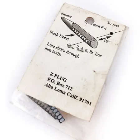 ZPlug Lures, złoto, 2 g wobler #10390