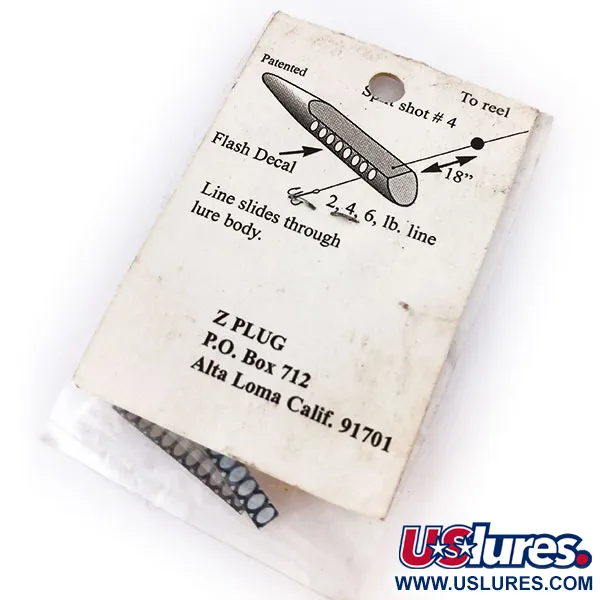 ZPlug Lures, złoto, 2 g wobler #10390