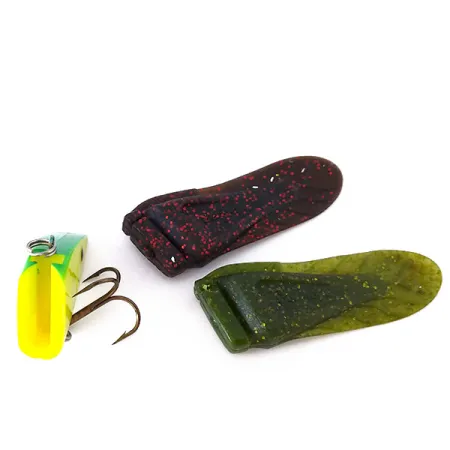 Berkley PowerBait Power Rattle,  z wymiennym ogonem, Chartreuse/zielony/czerwony, 14 g wobler #10454