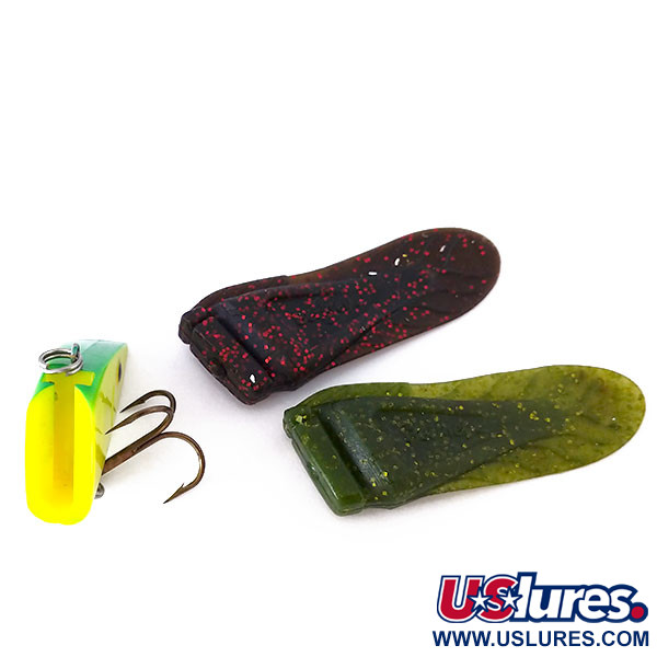  Berkley PowerBait Power Rattle,  z wymiennym ogonem, Chartreuse/zielony/czerwony, 14 g wobler #10454