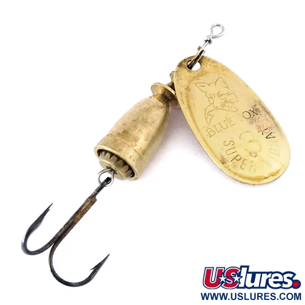 Blue Fox Super Vibrax 3, mosiądz, 8 g błystka obrotowa #10514