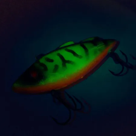 Norman N-Ticer UV (świeci w ultrafiolecie), Fire Tiger (Ognisty Tygrys), 14 g wobler #10530