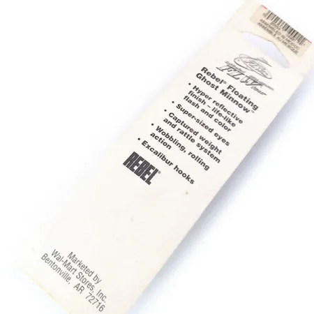 Rebel Excalibur Ghost Minnow, tęcza, 7 g wobler #10532