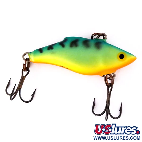 Rapala Rattl'n Rap UV (świeci w ultrafiolecie), Fire Tiger (Ognisty Tygrys), 6 g wobler #10537