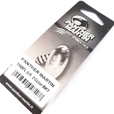 Panther Martin 2​ Con Punti, czarno żółty, 2,5 g błystka obrotowa #10552