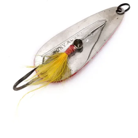 Tony Accetta Weed Doger, czerwony/biały/nikiel, 10 g błystka wahadłowa #10607