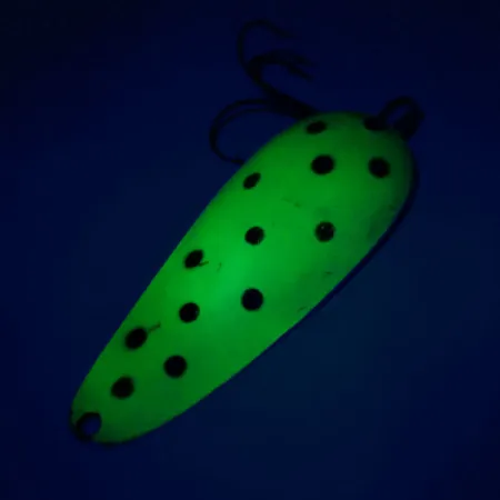 Nebco Aqua Spoon UV (świeci w ultrafiolecie), żółty/czerwony/nikiel, 17 g błystka wahadłowa #10623