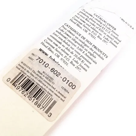 P.J.POP Luhr Jensen, biały, 17 g wobler #10657