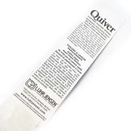 Luhr Jensen Quiver, srebro, 39 g błystka wahadłowa #11407