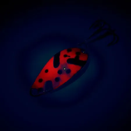 Acme Little Cleo, czerwony/czarny/nikiel, 3,5 g błystka wahadłowa #10721