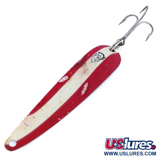 Eppinger Dardevle ThinDevle, czerwony/biały/nikiel, 11 g błystka wahadłowa #10731