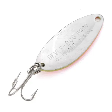 Eppinger Dardevle Devle-Dog 5200 UV (świeci w ultrafiolecie), żółty/czerwony/nikiel, 7 g błystka wahadłowa #10819