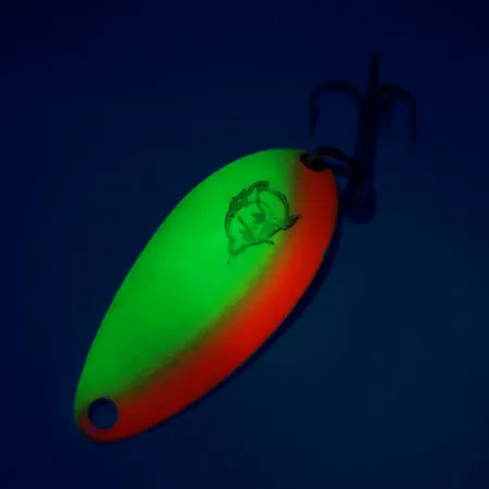 Eppinger Dardevle Devle-Dog 5200 UV (świeci w ultrafiolecie), żółty/czerwony/nikiel, 7 g błystka wahadłowa #10819