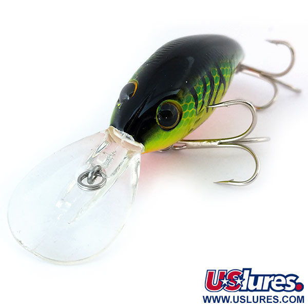  Bass Pro Shops XPS Lazer Eye Deep Diver UV (świeci w ultrafiolecie), Fire Tiger (Ognisty Tygrys), 12 g wobler #10828