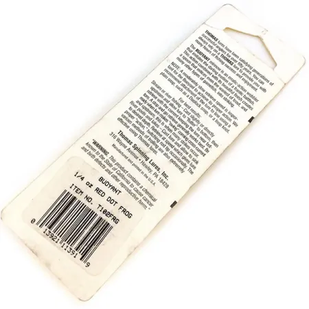 Thomas Buoyant, Żaba, 7 g błystka wahadłowa #10836