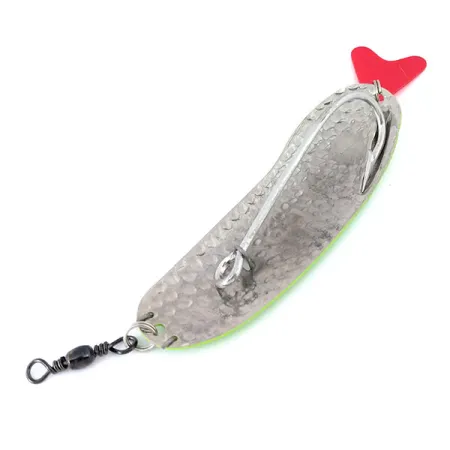 Błystka antyzaczepowa Panther Martin Chinook Verde 5 UV (świeci w ultrafiolecie), Chartreuse/Nikiel, 21 g błystka wahadłowa #12351