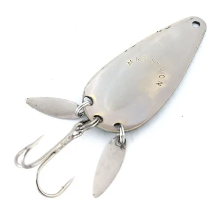 Marathon ze skrzydełkami, zielony/czerwony/nikiel, 12 g błystka wahadłowa #10900