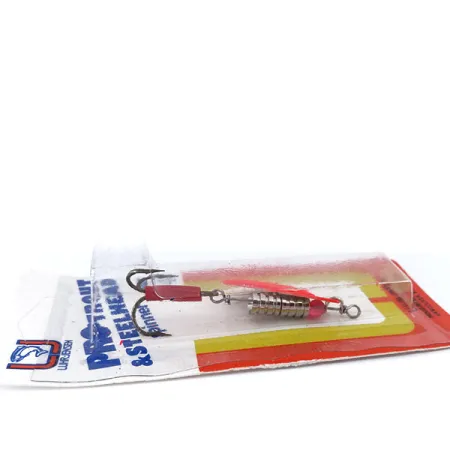 Luhr Jensen Pro Trout 4 UV (świeci w ultrafiolecie), Ognista Perła, 8 g błystka obrotowa #10979